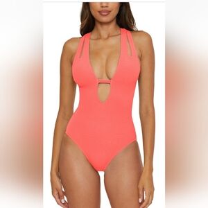 BECCA Coral One Piece Swimsuit